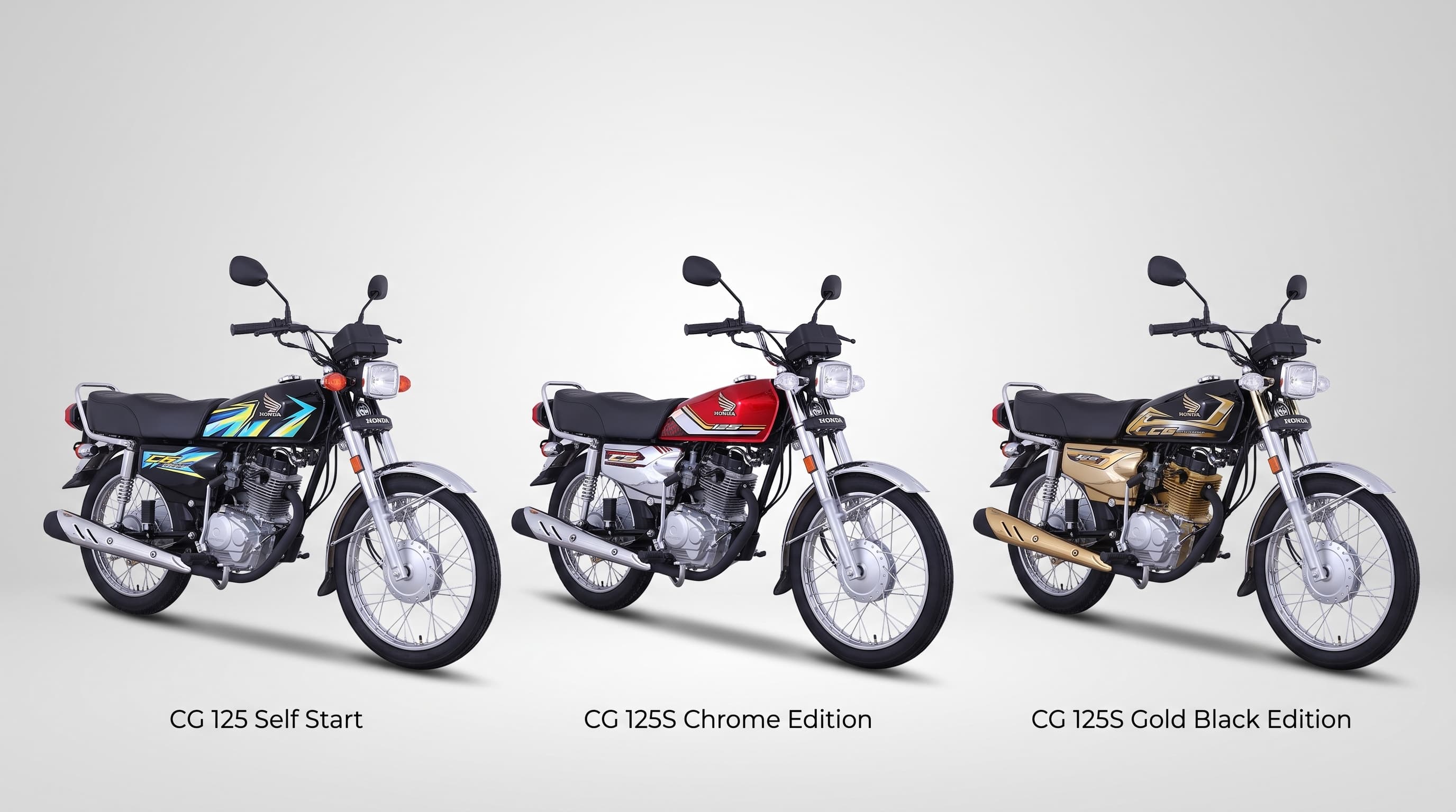 Honda 125 Price in Pakistan 2026: Standard, Self Start and Gold Edition Compared