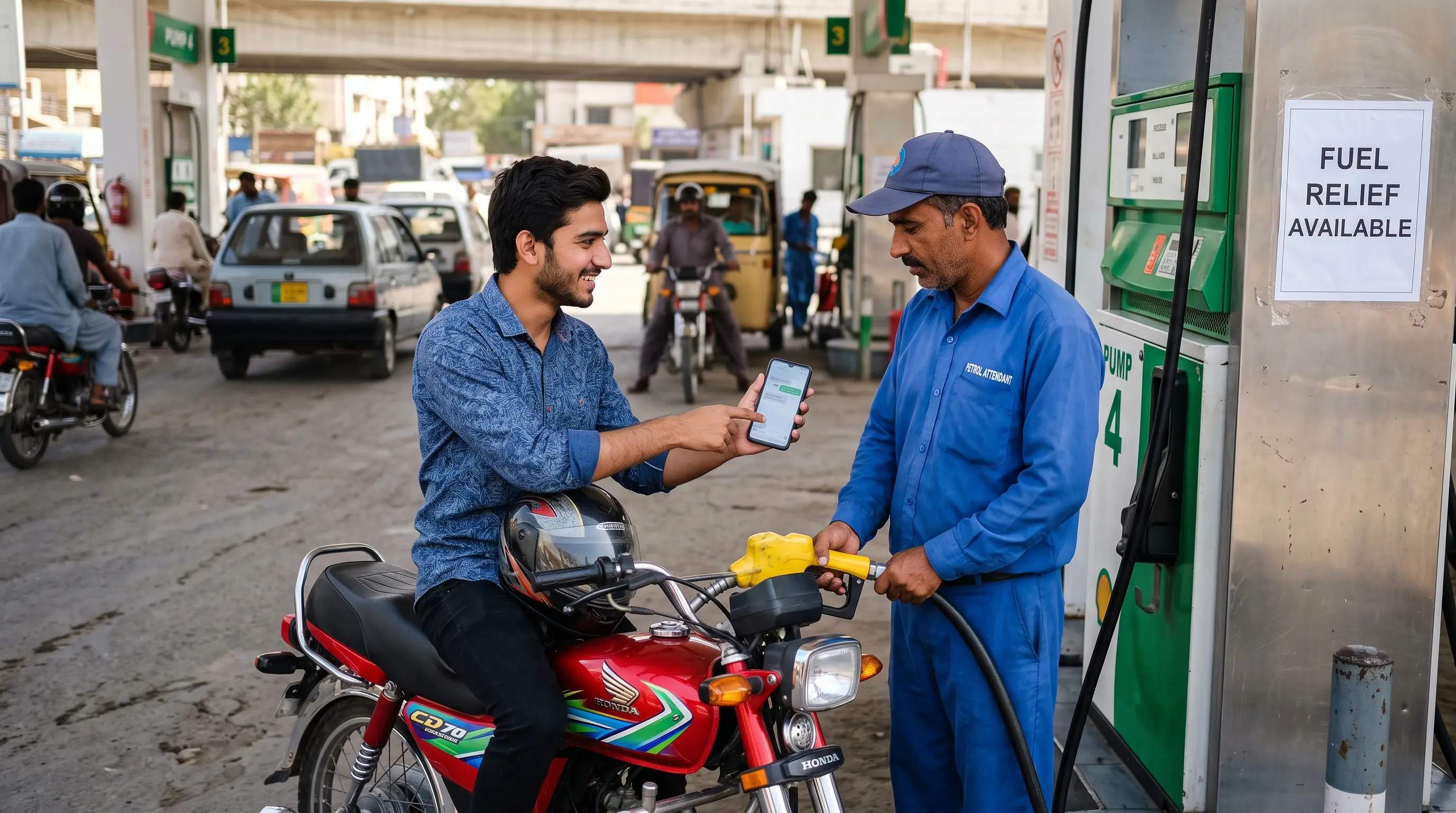 Rs 100 Per Litre Petrol Relief for Bikes, Rickshaws and Small Cars: How to Register