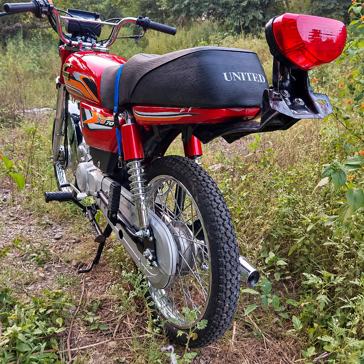 United 70cc 2025 Modified | Like New | 1,715 KM for sale in Abbottabad, photo 3