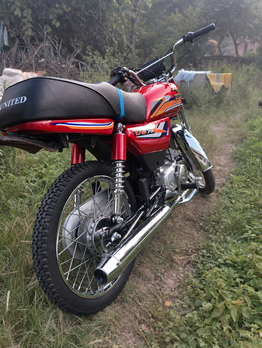 United 70cc 2025 Modified | Like New | 1,715 KM for sale in Abbottabad, photo 5
