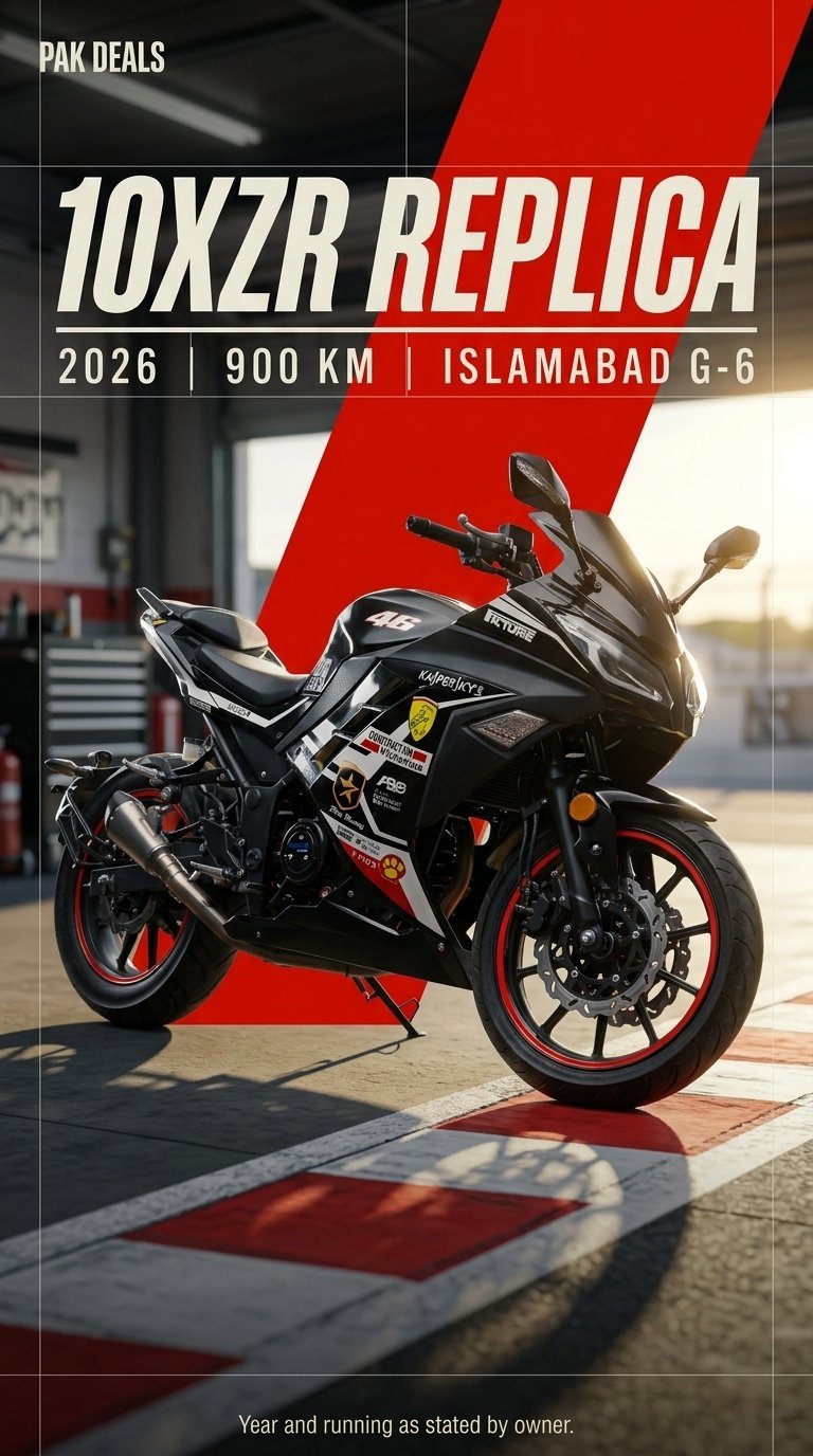 New Kawasaki Ninja 10XZR 2026 Replica | 250cc for sale in Islamabad