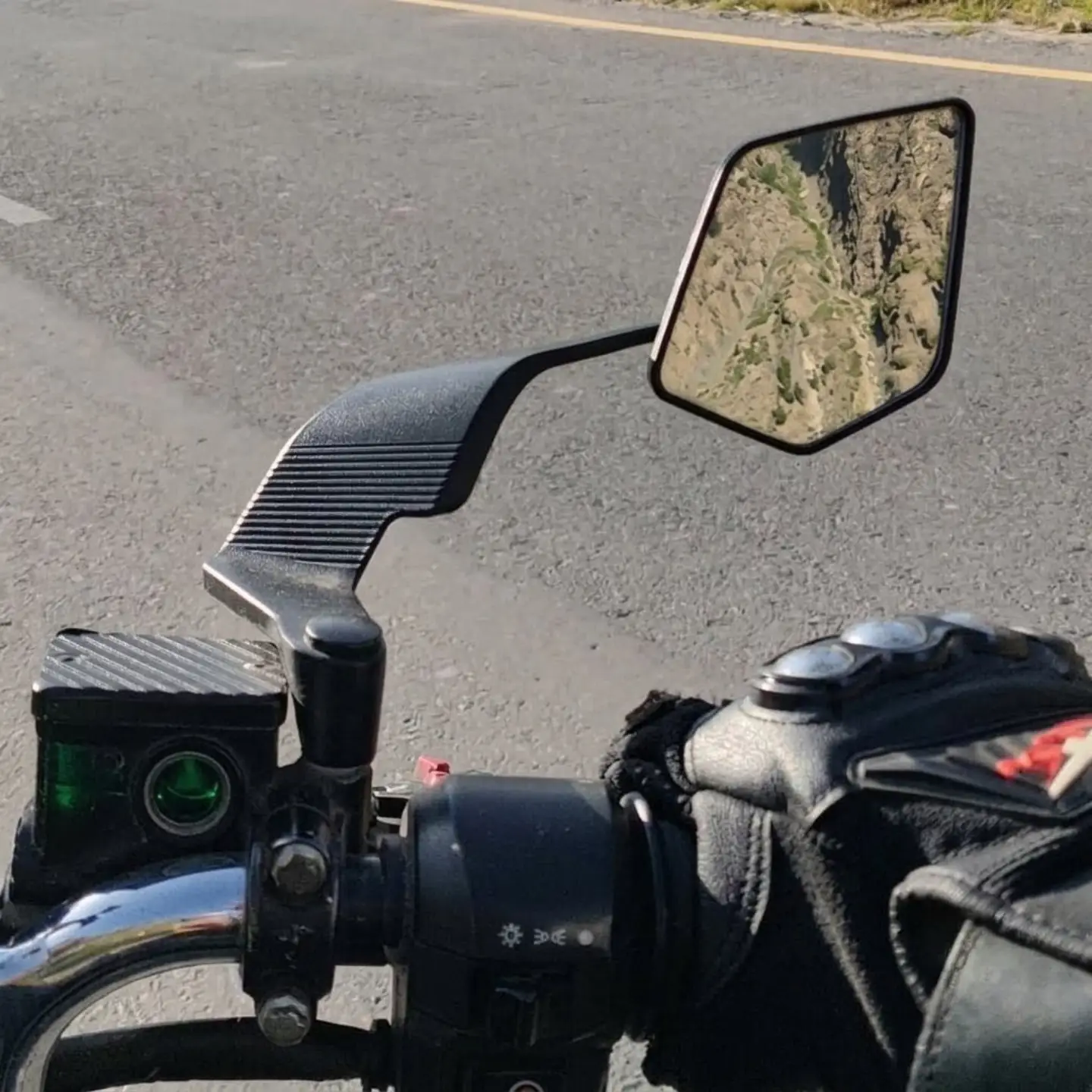 Universal Mirrors Foldable Metal - Aluminium